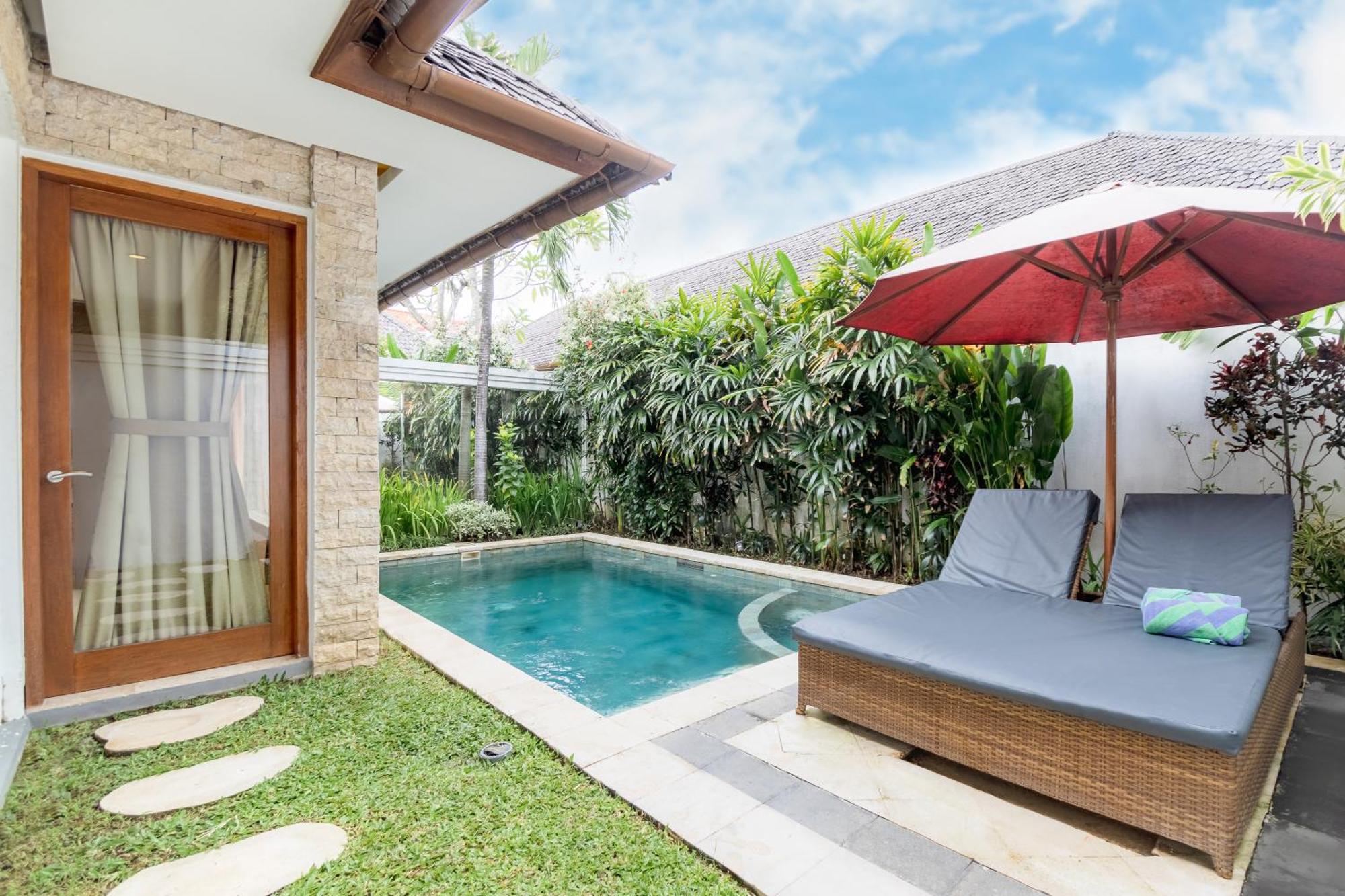 Two Lizards Beach Villas Sanur Exterior foto