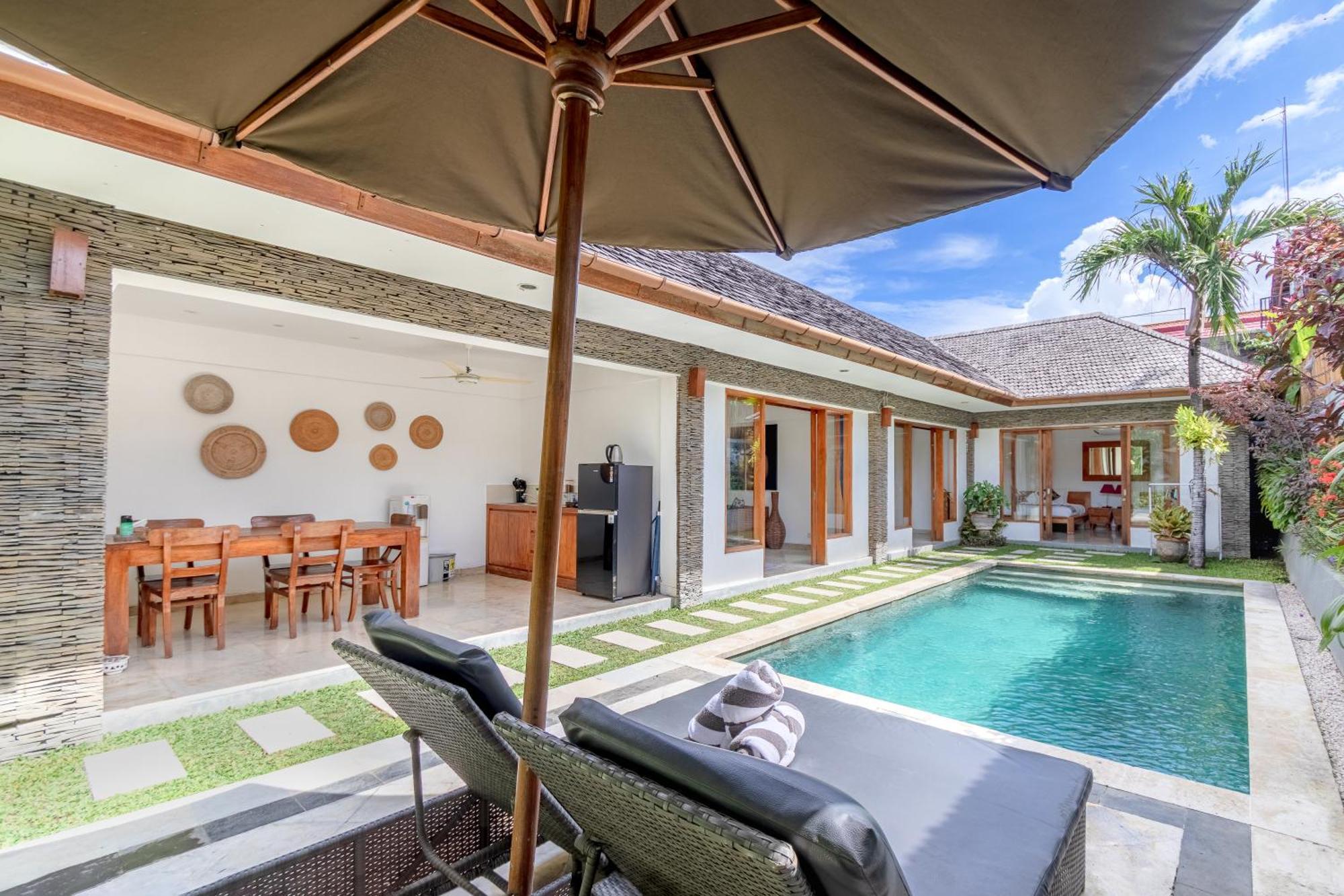 Two Lizards Beach Villas Sanur Exterior foto